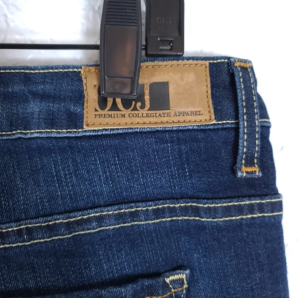 OCJ Apparel TCU Go Frogs Print Collegiate Jeans - Picture 7 of 9